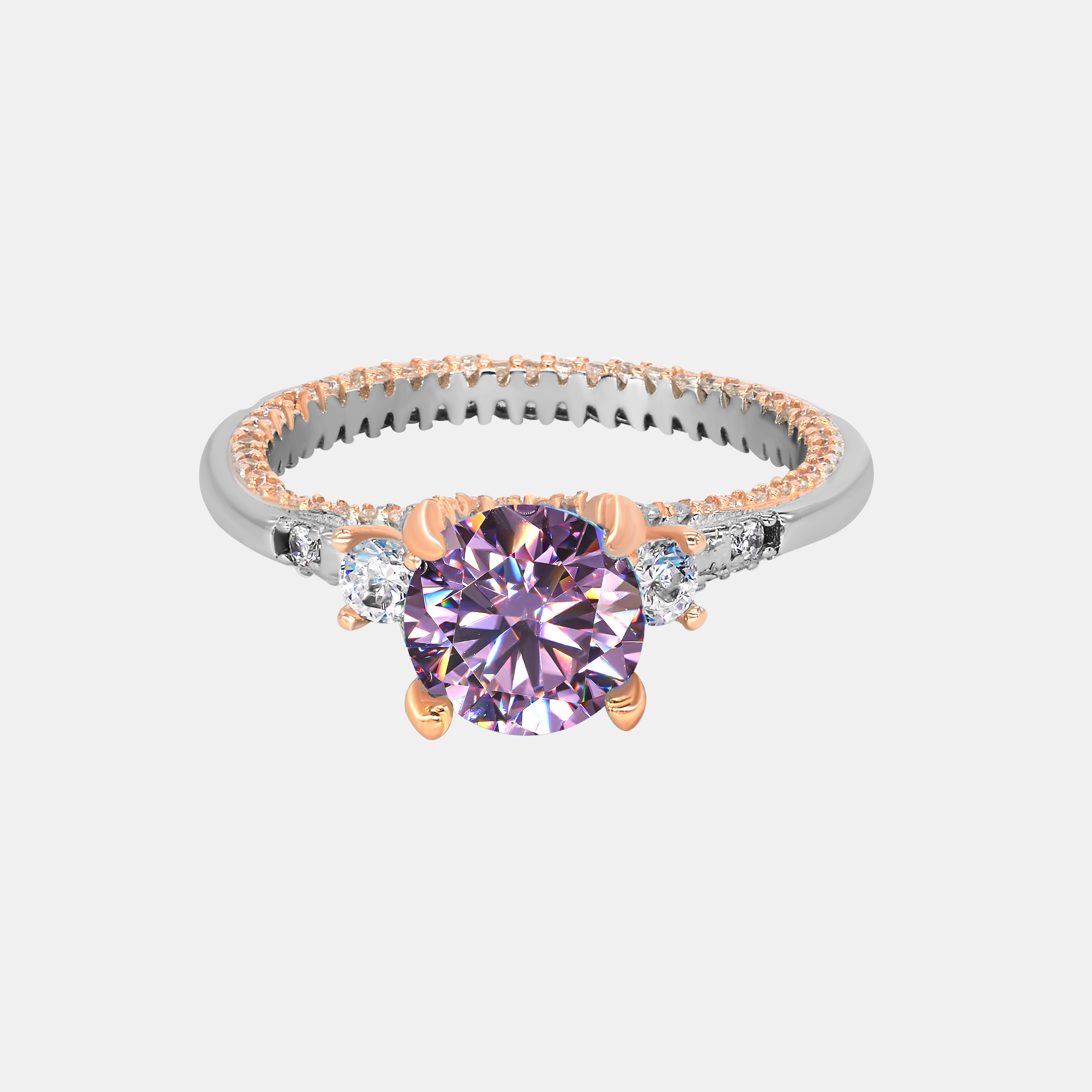 【#295】 925 Sterling Silver Moissanite Ring