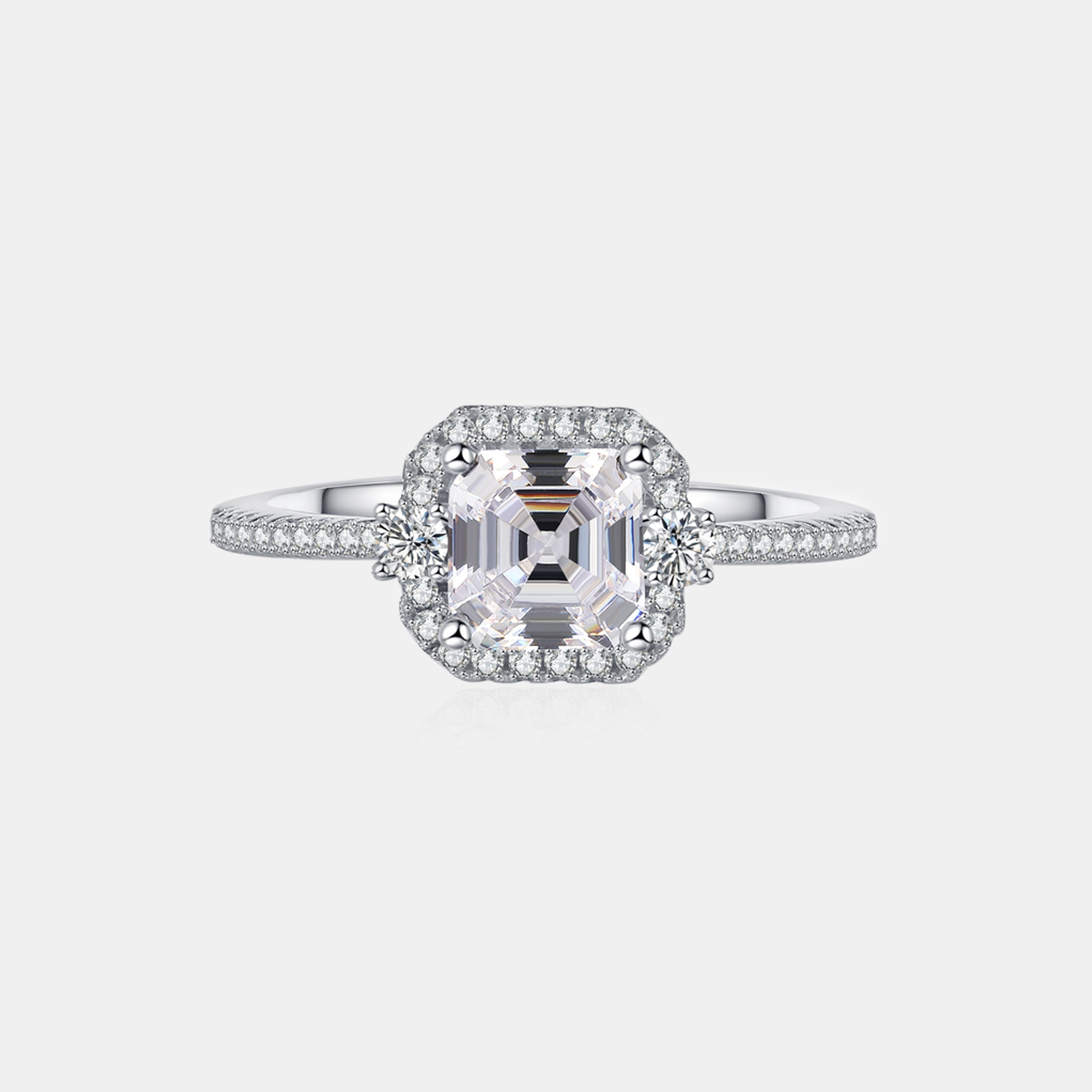 【#209】925 Sterling Silver Moissanite Rings